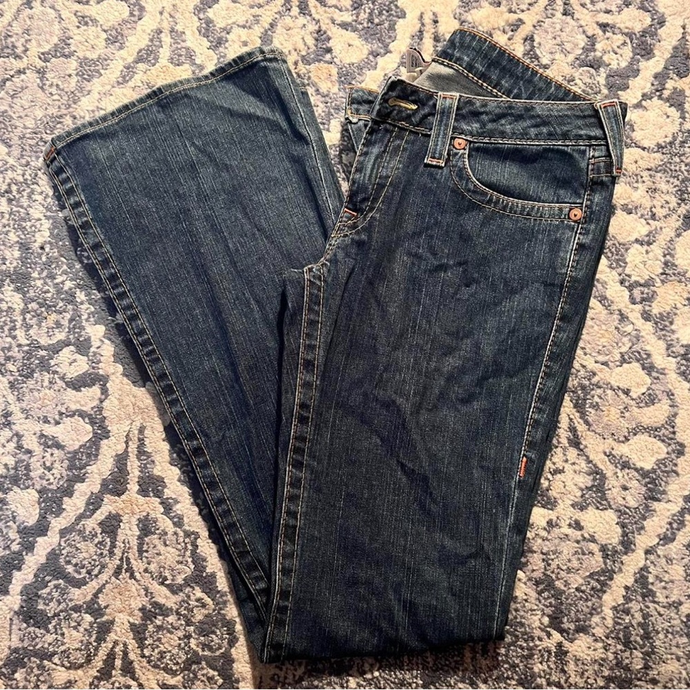 True Religion Dark Blue Flare Jeans